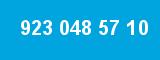 923 048 57 10 923 048 57 10